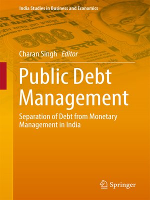 cover image of Public Debt Management